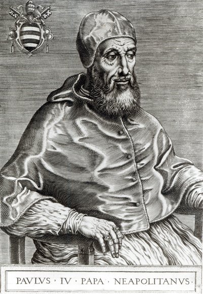 Porträt von Papst Pius IV., 1555 von Italian School